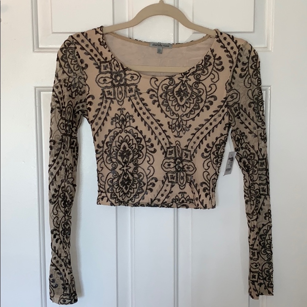 Cropped long sleeve